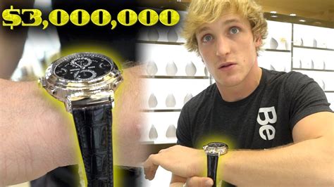 logan paul's rolex|Expert Reveals the Real Price of Logan Paul’s Unique Rolex Watch.